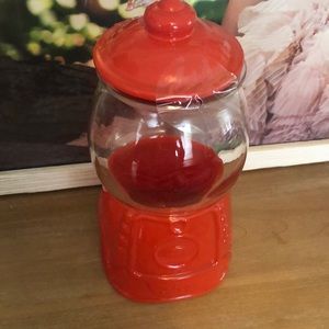 NWOT target glass gumball machine decor